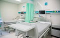 Medizinisches Bett im Krankenhaus