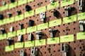 ASRaymond warehouse wall with end fittings